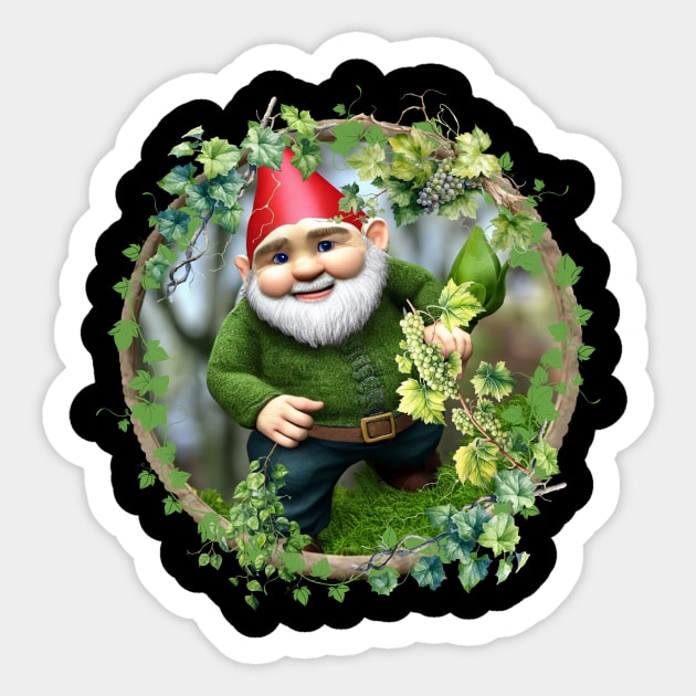 Gnome Sticker by sirazgar